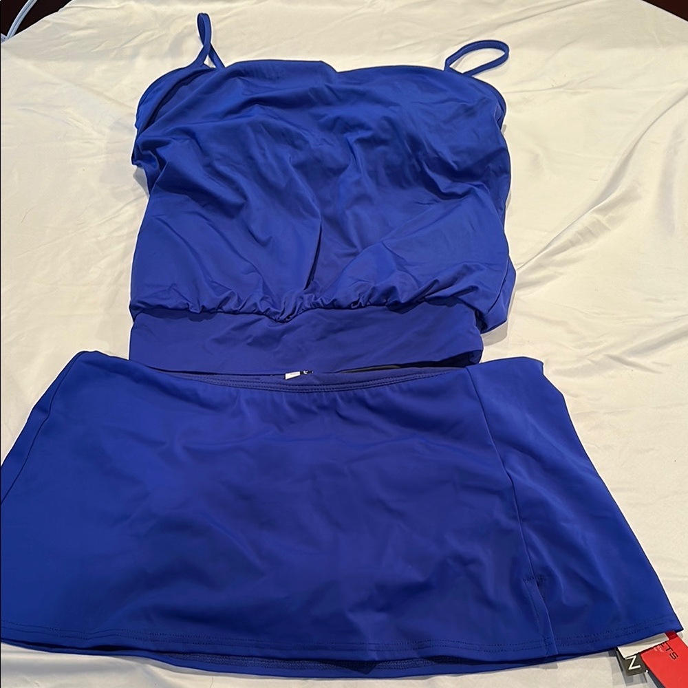 Jantzen Royal Blue Two-Piece Set